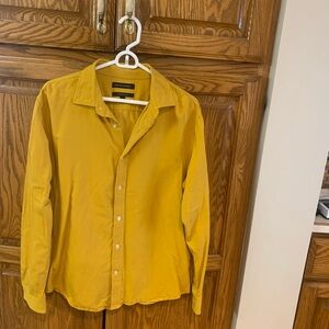Yellow Button-Up Banana Republic shirt